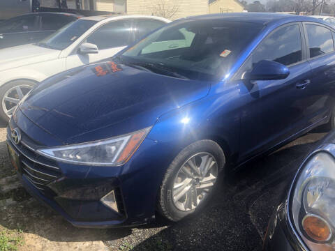 2019 Hyundai Elantra for sale at MILLENIUM MOTOR SALES, INC. in Rosenberg TX