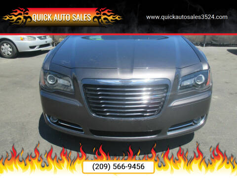 2014 Chrysler 300 for sale at Quick Auto Sales in Modesto CA