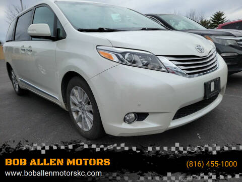 2017 Toyota Sienna for sale at BOB ALLEN MOTORS in North Kansas City MO