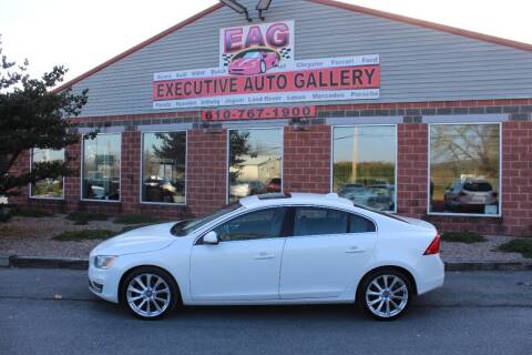 2016 Volvo S60 for sale at EXECUTIVE AUTO GALLERY INC in Walnutport PA