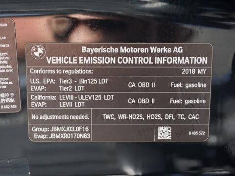 2018 BMW X5 sDrive35i