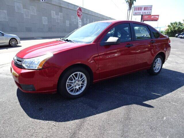 2010 Ford Focus for sale at DONNY MILLS AUTO SALES in Largo FL