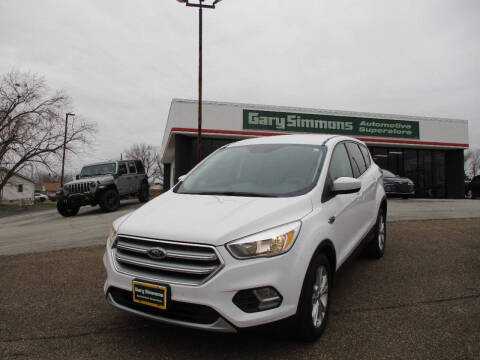 2017 Ford Escape for sale at Gary Simmons Lease - Sales in Mckenzie TN