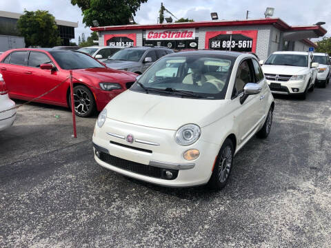 2012 FIAT 500 for sale at CARSTRADA in Hollywood FL