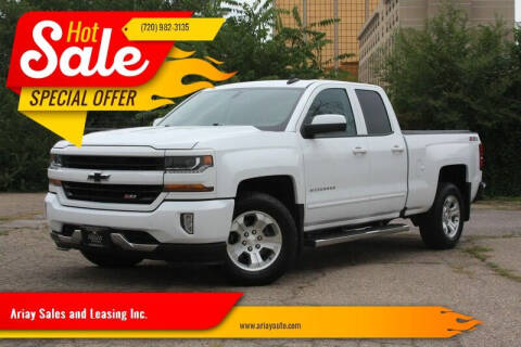 2017 Chevrolet Silverado 1500 for sale at Ariay Sales and Leasing Inc. - Pre Owned Storage Lot in Denver CO