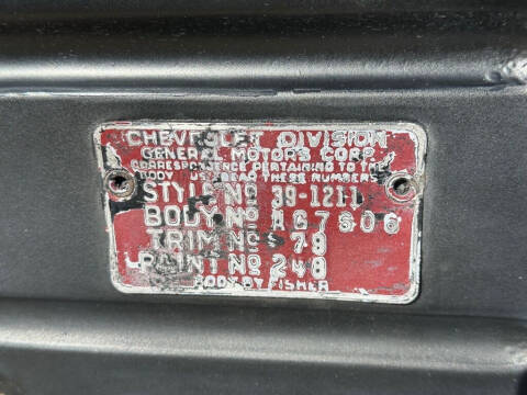 1939 Chevrolet Master