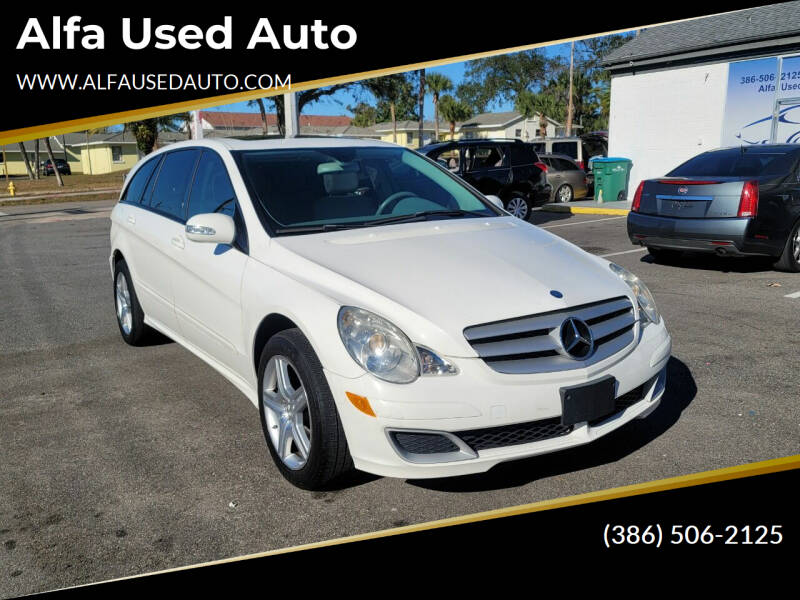 2006 Mercedes-Benz R-Class for sale at Alfa Used Auto in Holly Hill FL
