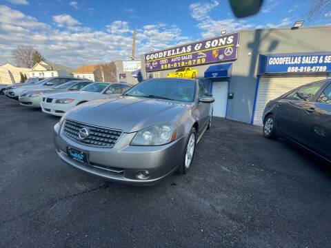 2005 Nissan Altima for sale at Goodfellas auto sales LLC in Clifton NJ