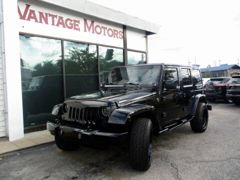 2012 Jeep Wrangler Unlimited for sale at Vantage Motors LLC in Raytown MO