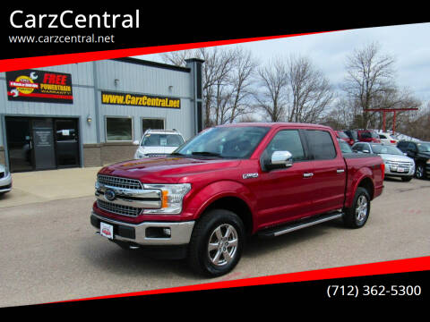 2018 Ford F-150 for sale at CarzCentral in Estherville IA