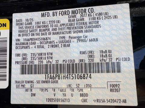 2026 Ford Mustang EcoBoost