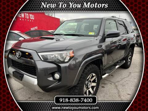 2017 Toyota 4Runner for sale at New To You Motors in Tulsa OK
