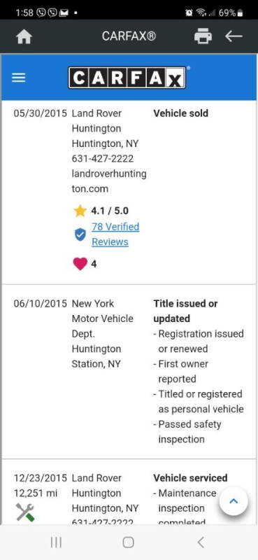 2015 Land Rover Range Rover Sport Supercharged