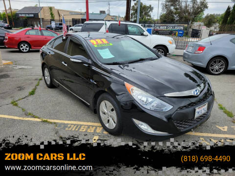 2015 Hyundai Sonata Hybrid for sale at ZOOM CARS LLC in Sylmar CA