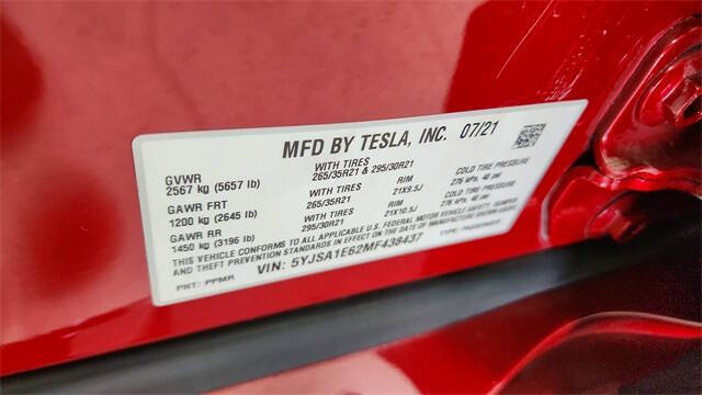 2021 Tesla Model S Plaid