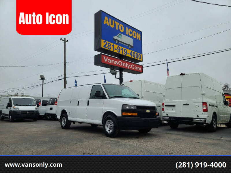 2018 Chevrolet Express for sale at Auto Icon in Houston TX