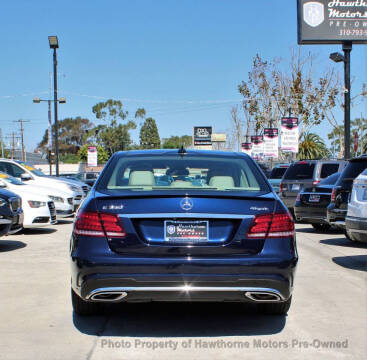 2014 Mercedes-Benz E-Class