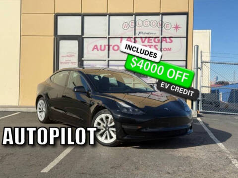 2021 Tesla Model 3 for sale at Las Vegas Auto Sports in Las Vegas NV