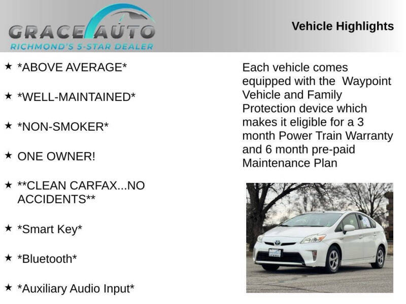 2013 Toyota Prius One