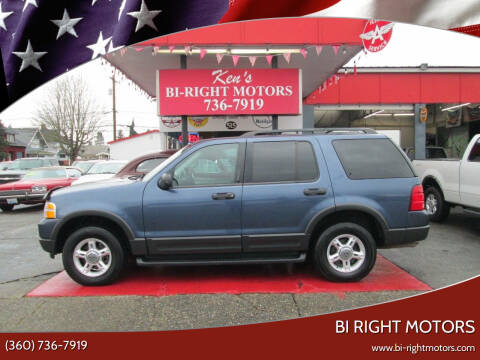 2003 Ford Explorer for sale at Bi Right Motors in Centralia WA