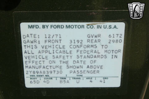 1972 Lincoln Continental