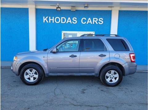2008 Ford Escape Hybrid for sale at Khodas Cars in Gilroy CA