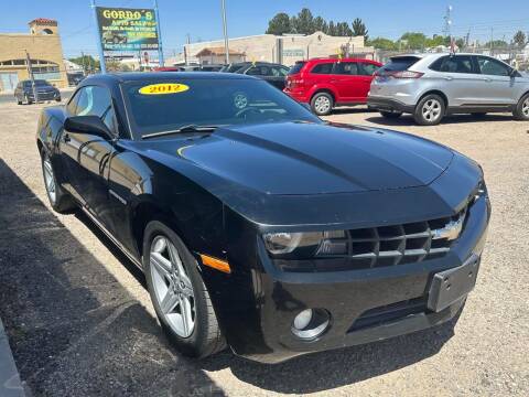2012 Chevrolet Camaro for sale at Gordos Auto Sales in Deming NM