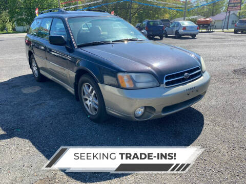 2001 Subaru Outback for sale at A & R Used Cars in Clayton NJ