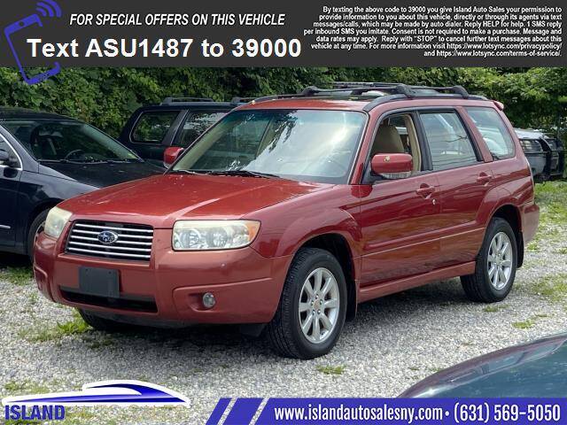 2008 Subaru Forester for sale at Island Auto Sales in East Patchogue NY