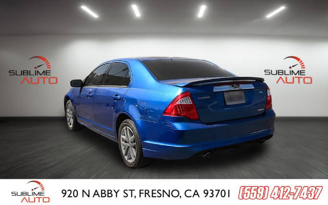 2012 Ford Fusion for sale at SUBLIME AUTO in Fresno, CA