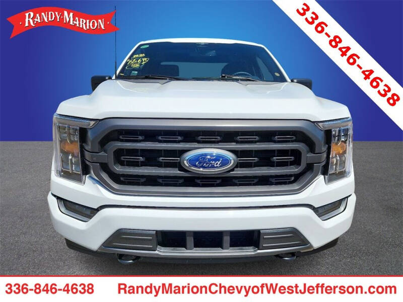 Used 2023 Ford F-150 XLT with VIN 1FTFW1ED0PFC76129 for sale in West Jefferson, NC