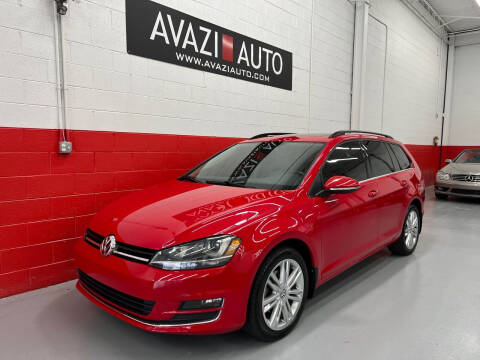 2015 Volkswagen Golf SportWagen for sale at AVAZI AUTO GROUP LLC in Gaithersburg MD