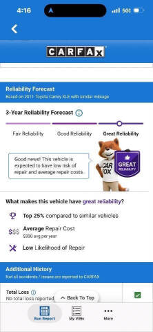 2011 Toyota Camry XLE