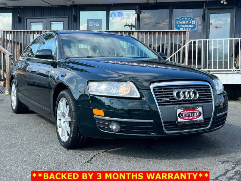 2005 Audi A6 for sale at CERTIFIED CAR CENTER in Fairfax VA