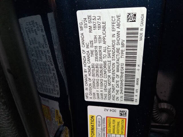 2024 Honda CR-V Hybrid Sport