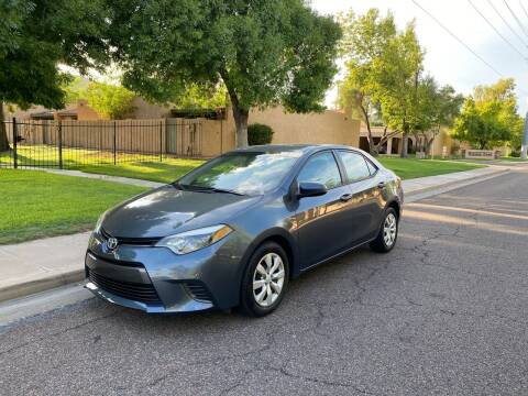 2015 Toyota Corolla for sale at North Auto Sales in Phoenix AZ