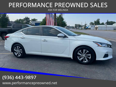 2019 Nissan Altima for sale at PERFORMANCE PREOWNED SALES in Conroe TX