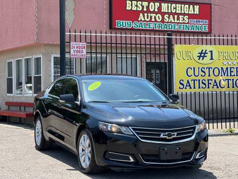 2017 Chevrolet Impala for sale at Best of Michigan Auto Sales in Detroit MI
