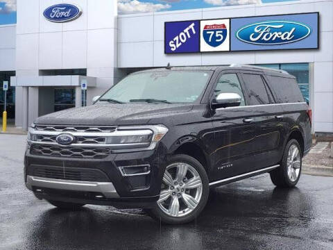 2022 Ford Expedition MAX for sale at Szott Ford in Holly MI