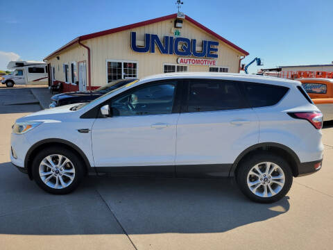 2017 Ford Escape for sale at UNIQUE AUTOMOTIVE "BE UNIQUE" in Garden City KS