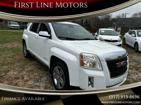 2013 GMC Terrain for sale at First Line Motors in Jamestown IN