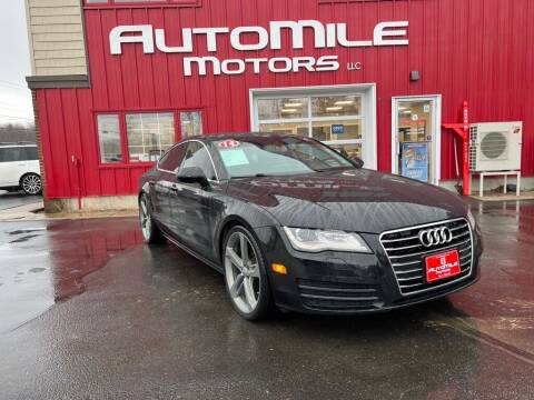 2014 Audi A7 for sale at AUTOMILE MOTORS in Saco ME