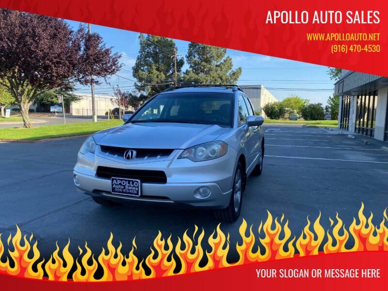 2007 Acura RDX for sale at APOLLO AUTO SALES in Sacramento CA