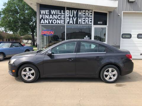 2014 Chevrolet Cruze for sale at STERLING MOTORS in Watertown SD
