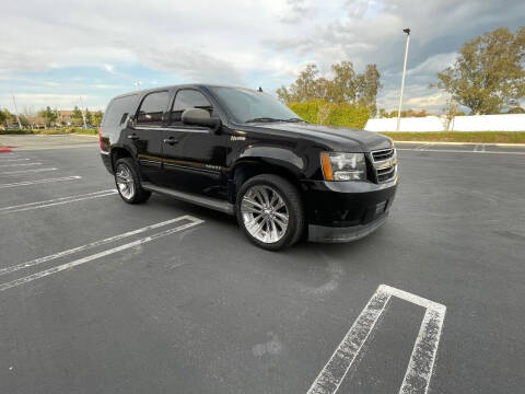 2012 Chevrolet Tahoe Hybrid for sale at E and M Auto Sales in Bloomington CA