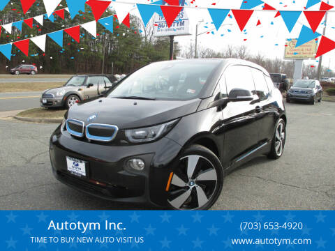 2017 BMW i3 for sale at AUTOTYM INC. in Fredericksburg VA