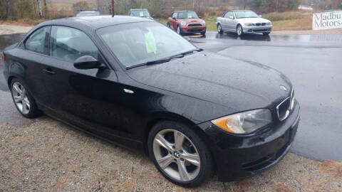 2008 BMW 1 Series for sale at Madbury Motors in Madbury NH