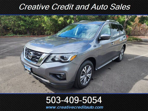 2019 Nissan Pathfinder for sale at Creative Credit & Auto Sales in Salem OR