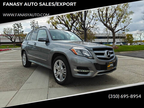 2014 Mercedes-Benz GLK for sale at FANASY AUTO SALES/EXPORT in Yorba Linda CA