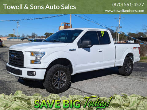 2017 Ford F-150 for sale at Towell & Sons Auto Sales in Manila AR